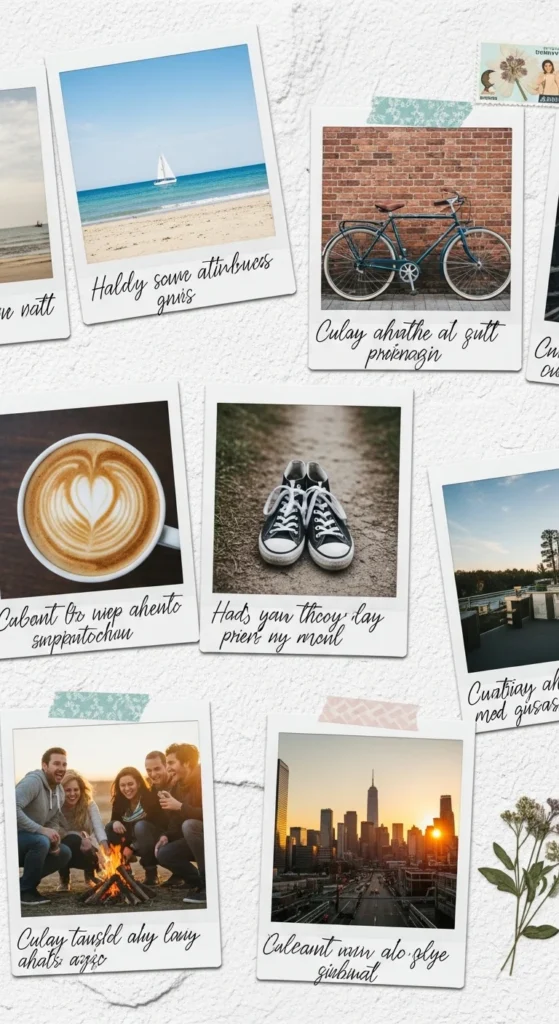 Polaroid-Inspired Layouts
