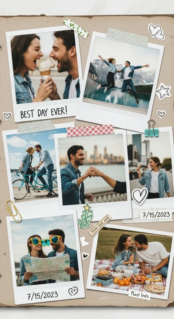 Polaroid Style Memories