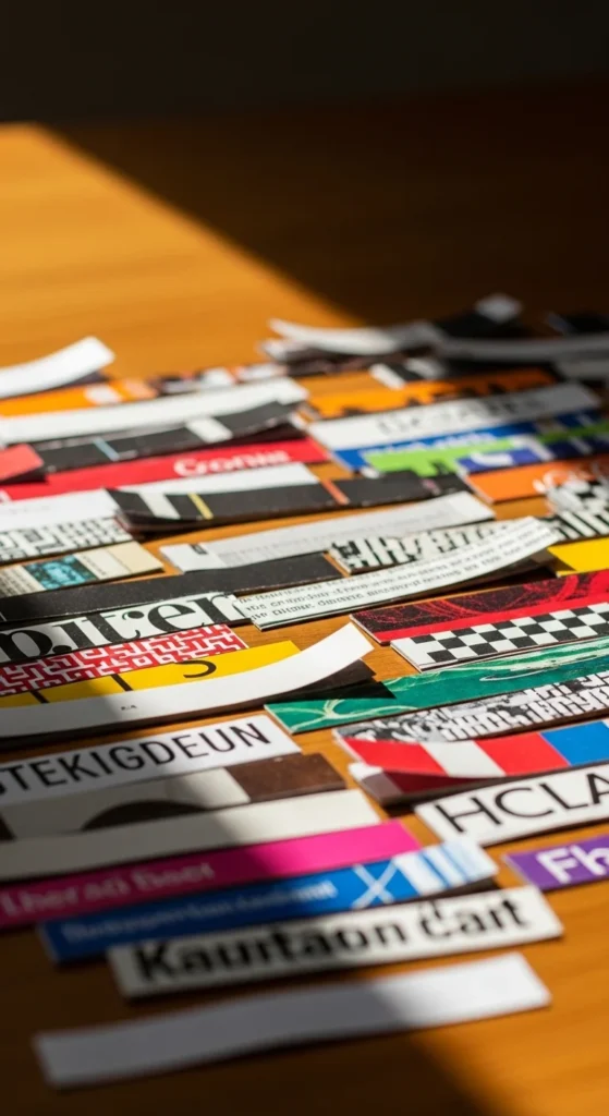 Recycled Magazine Confetti