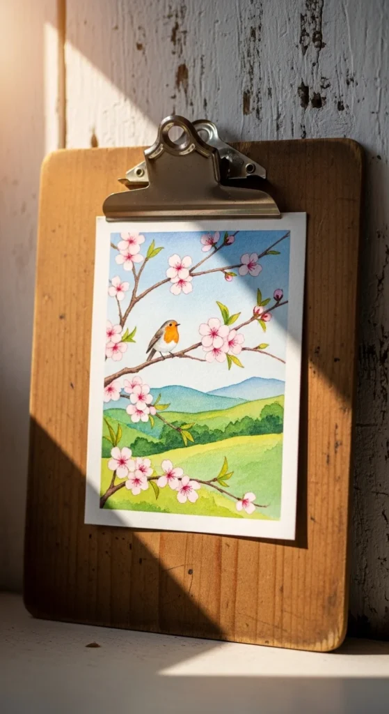 Rustic Clipboard Sign