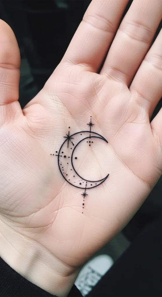 Simple Crescent Moon