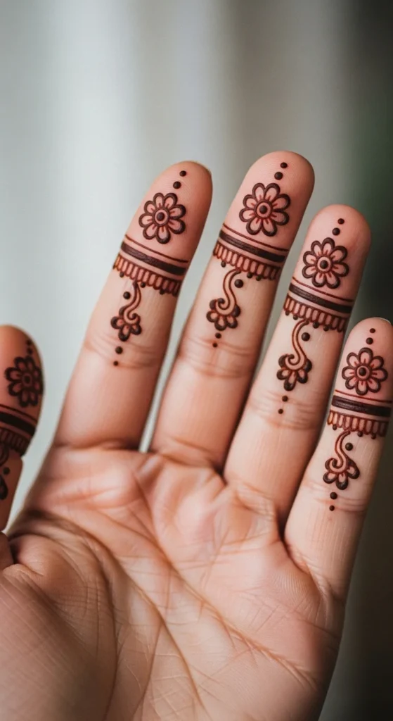 Simple Finger Tip Designs