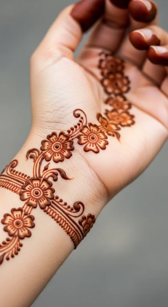 Simple Floral Bracelet