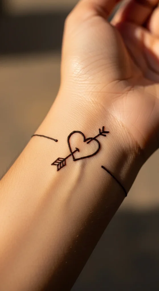 Simple Heart and Arrow