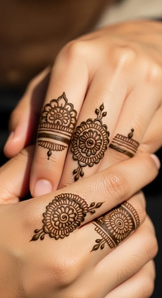 Simple Mandala Fingers