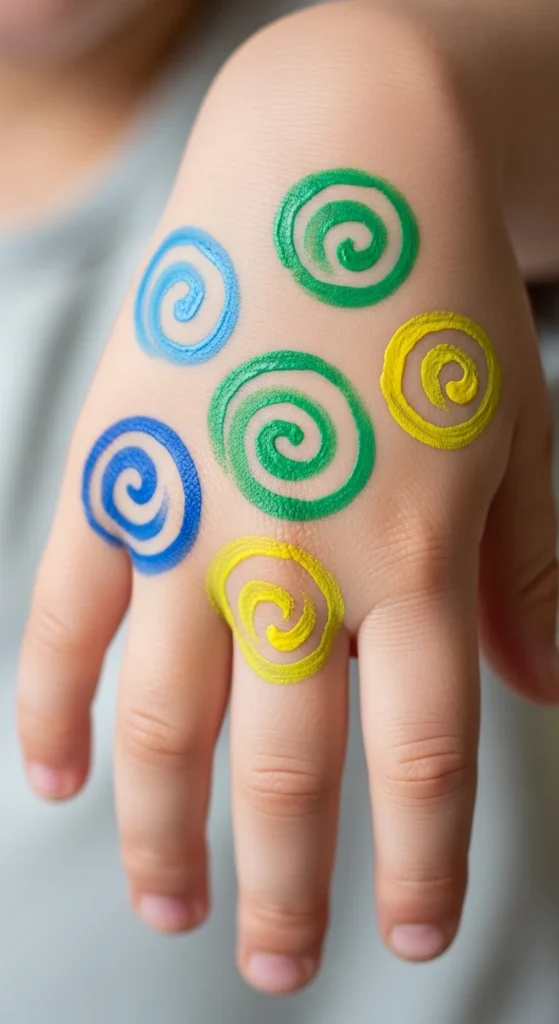 Simple Twirls and Circles