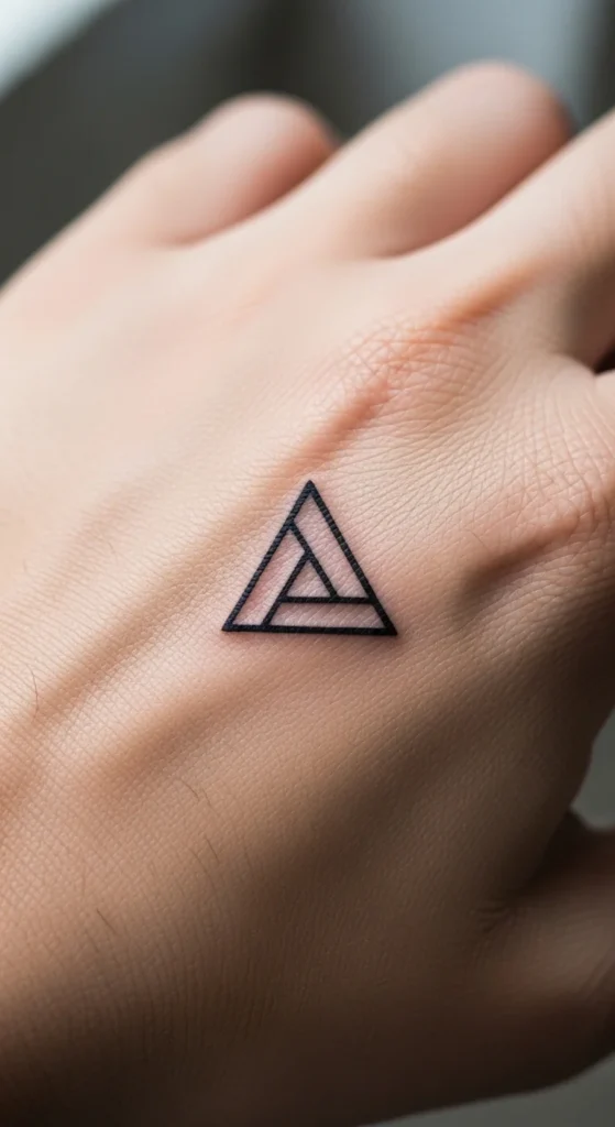 Small Triangle on the Back of the Hand