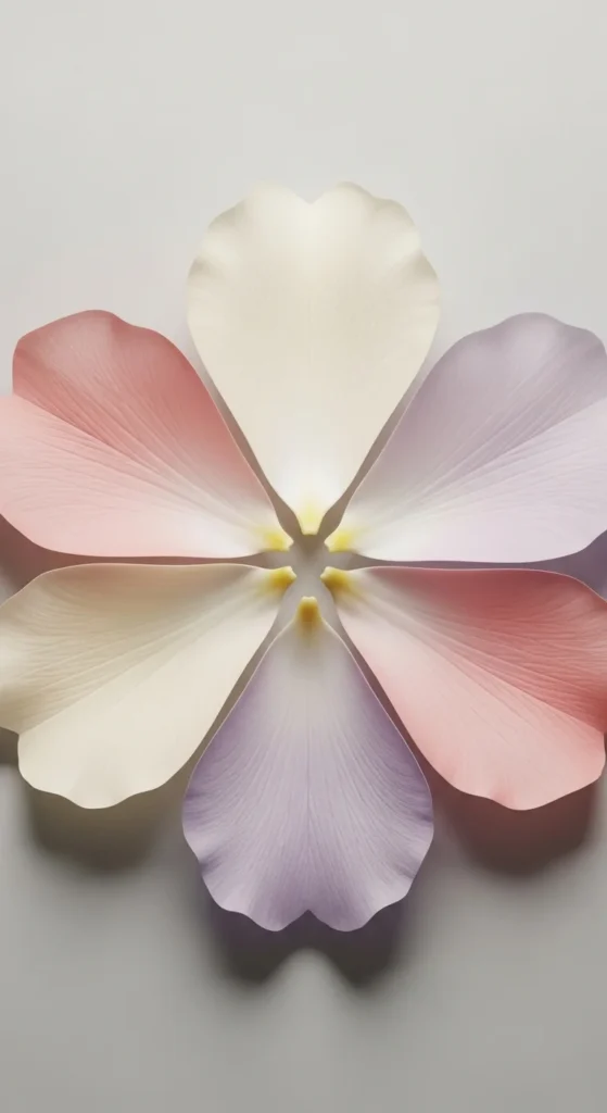 Soft Petals with Negative Space