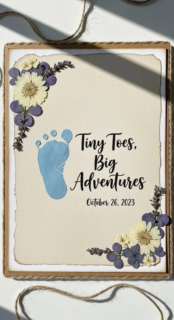  Special Handprint or Footprint Pages