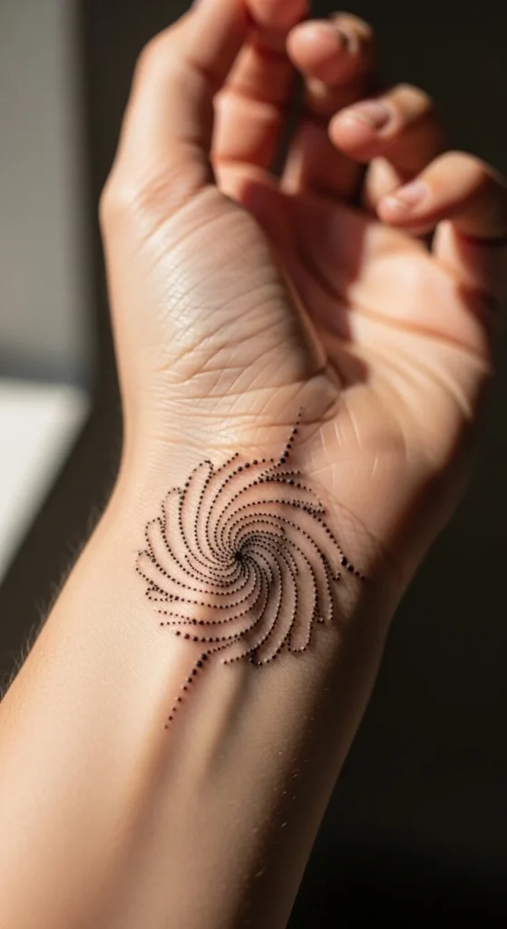 Spiral and Dot Combo