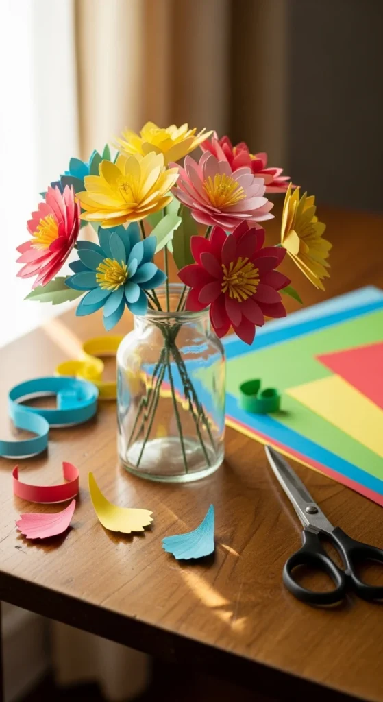 Spring Paper Flowers