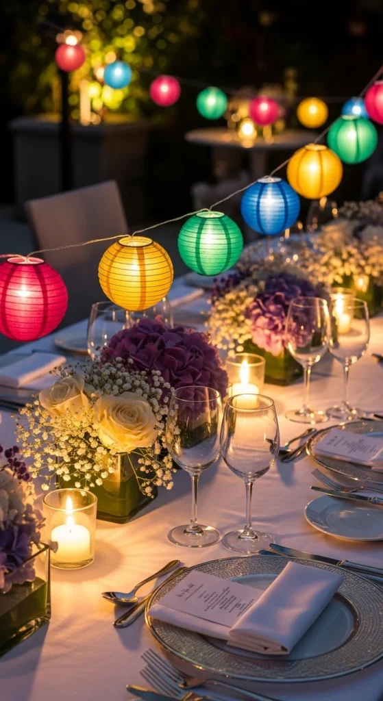 Spring-Themed Paper Lanterns