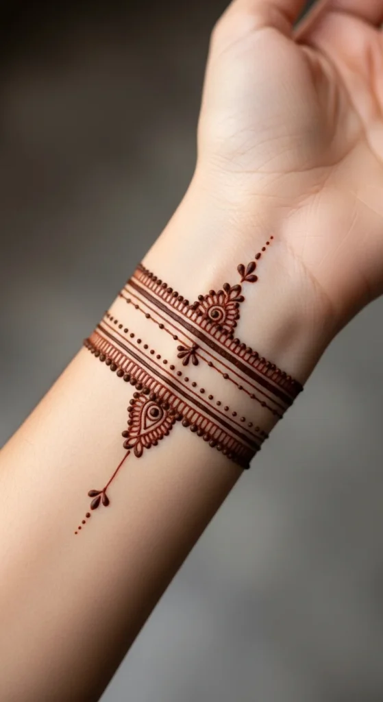 Subtle Henna Bracelet