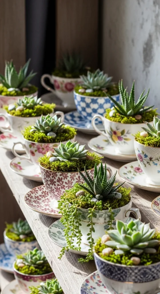 Teacup Planters