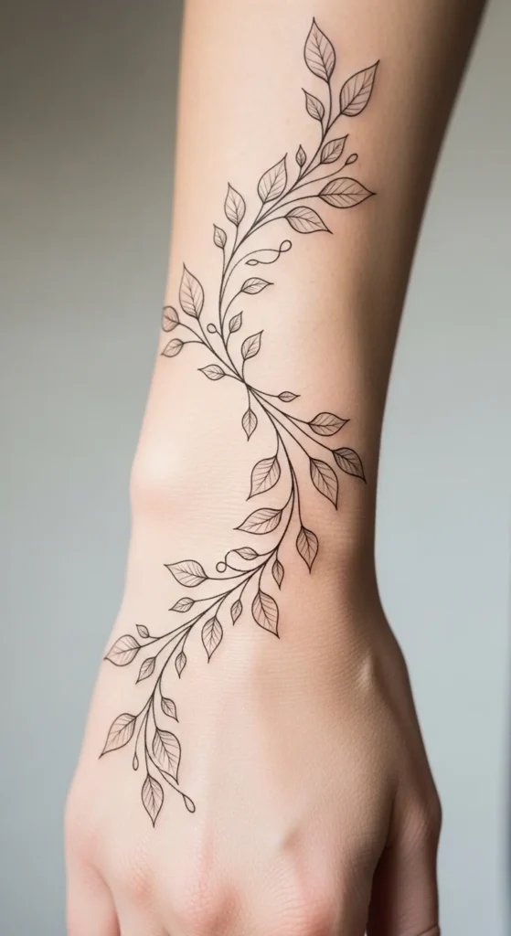 Thin Vine Around the Wrist