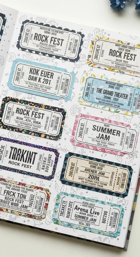 Ticket Stub Memories