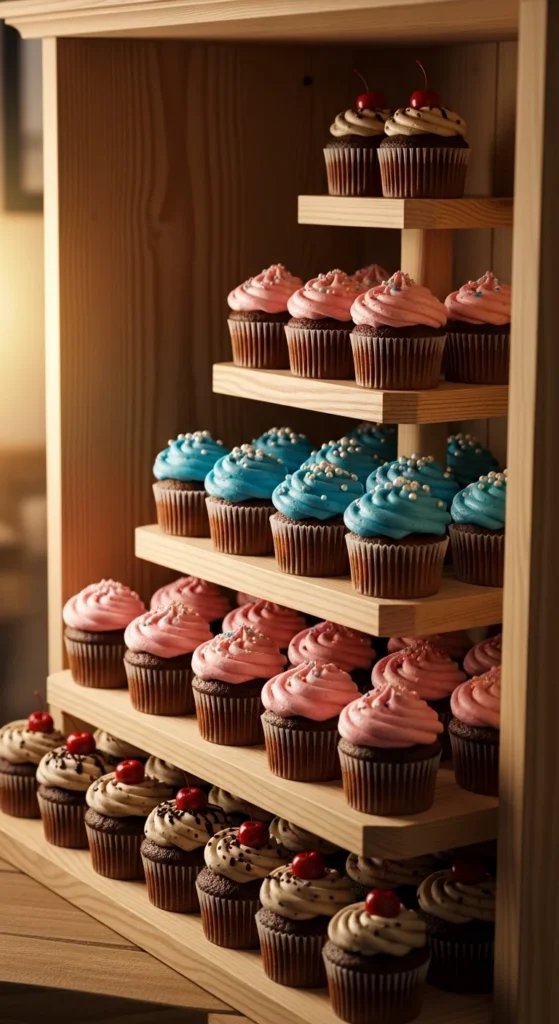 Tiered Cupboard Shelves