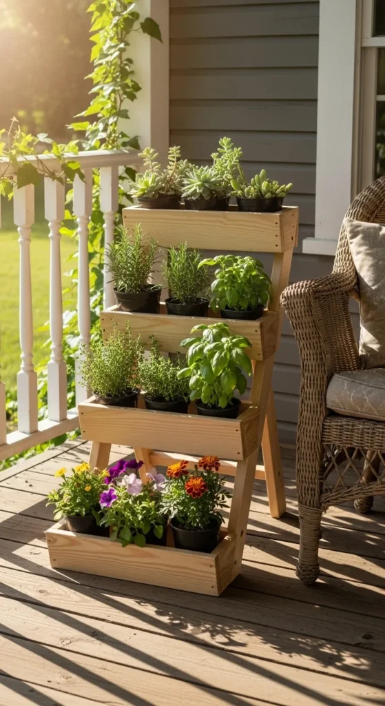 Tiered Plant Stand
