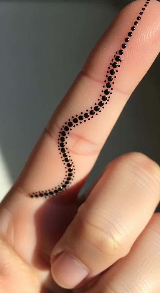 Tiny Dot Chains