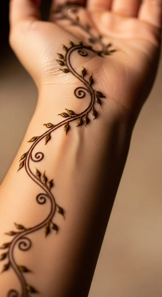Tiny Vines on the Wrist