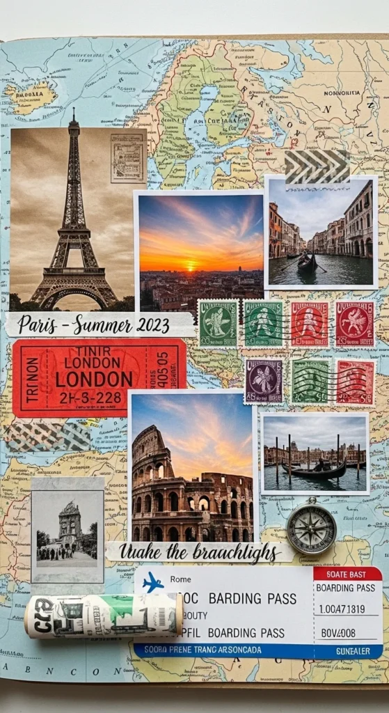Travel Adventure Scrapbook