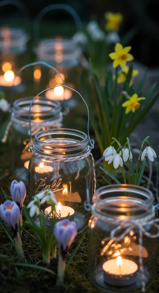 Upcycled Jar Lanterns