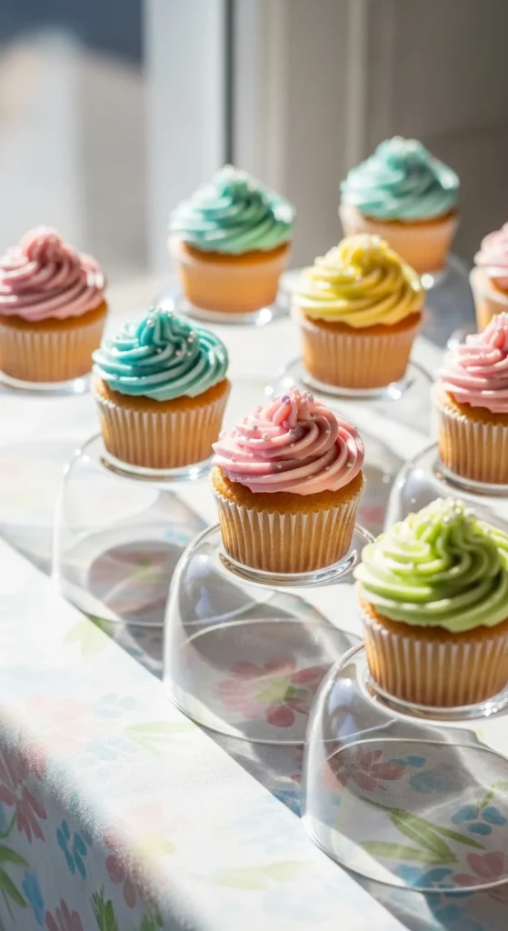 Upside-Down Glass Bowls