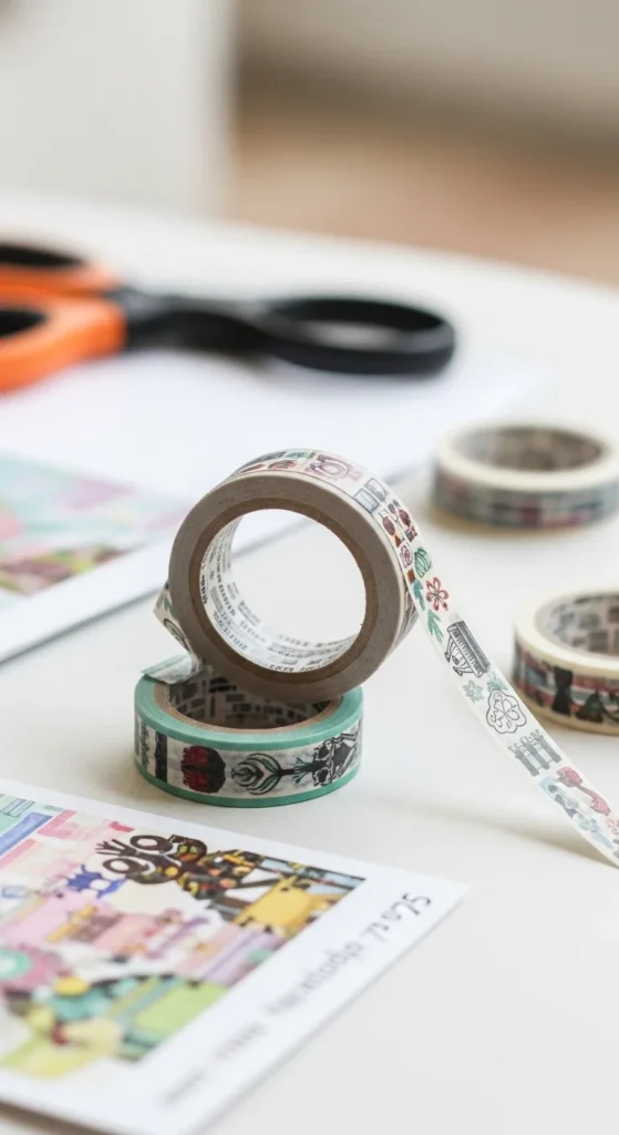 Use Washi Tape for Page Dividers