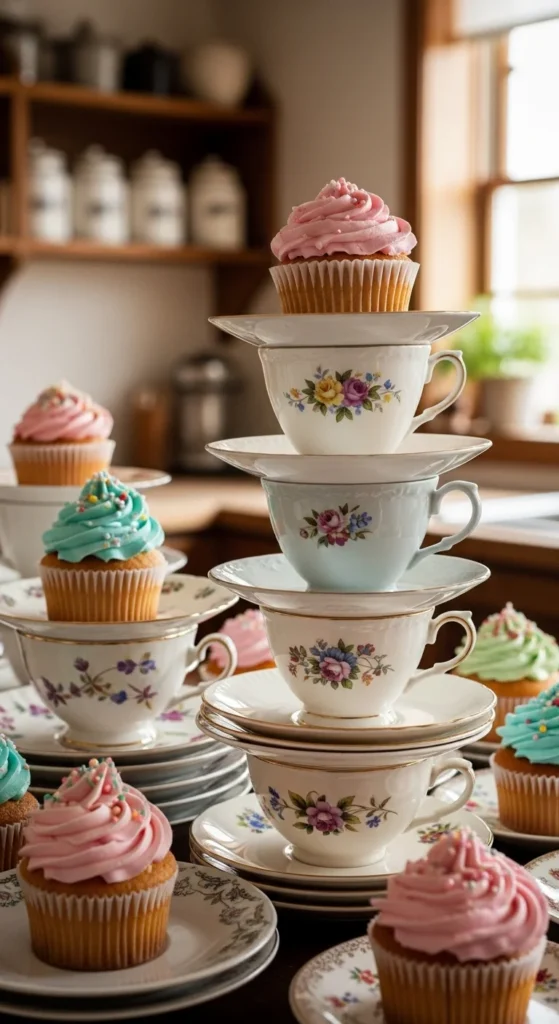 Vintage Teacup Stand