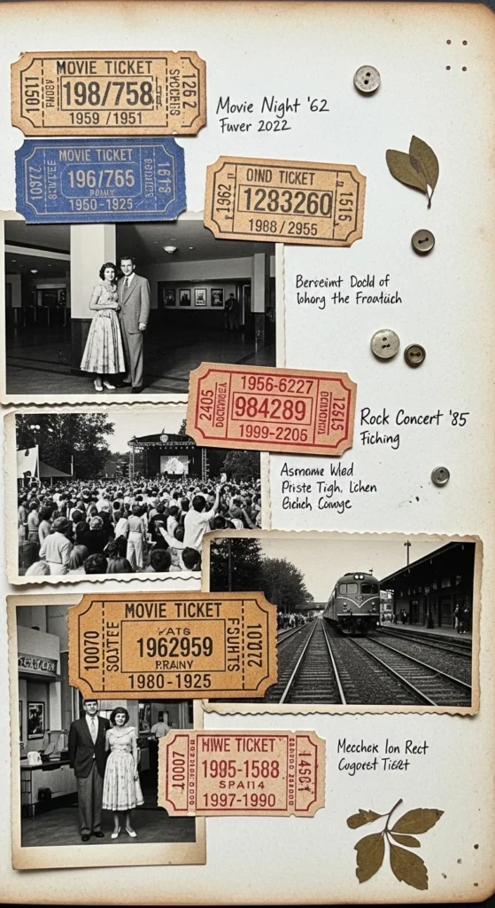 Vintage Ticket Stubs