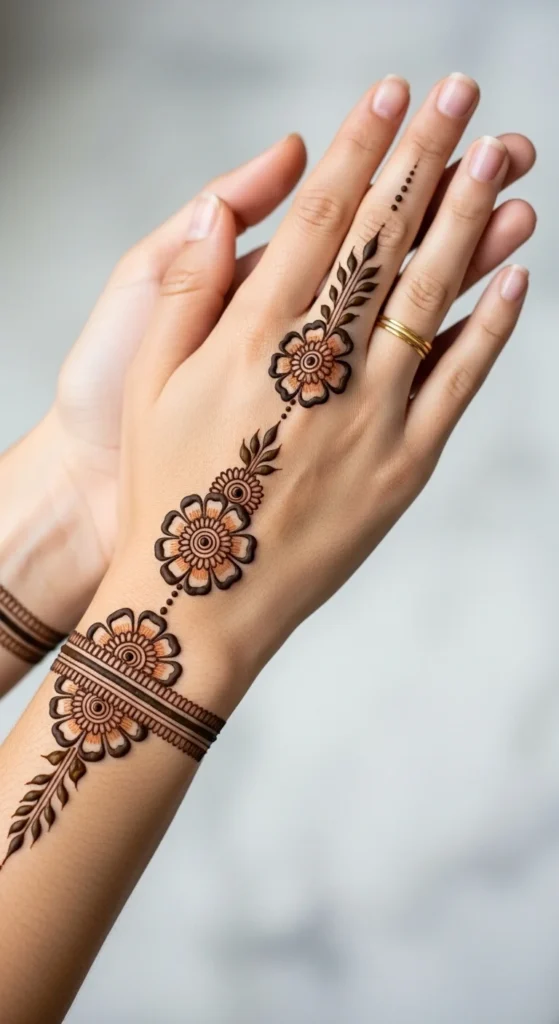 arabic simple mehndi