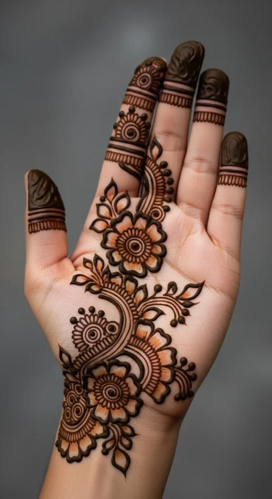 beginner mehndi designs
