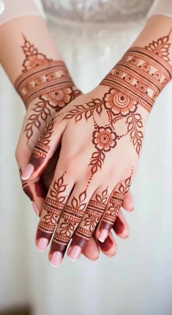bridal simple mehndi