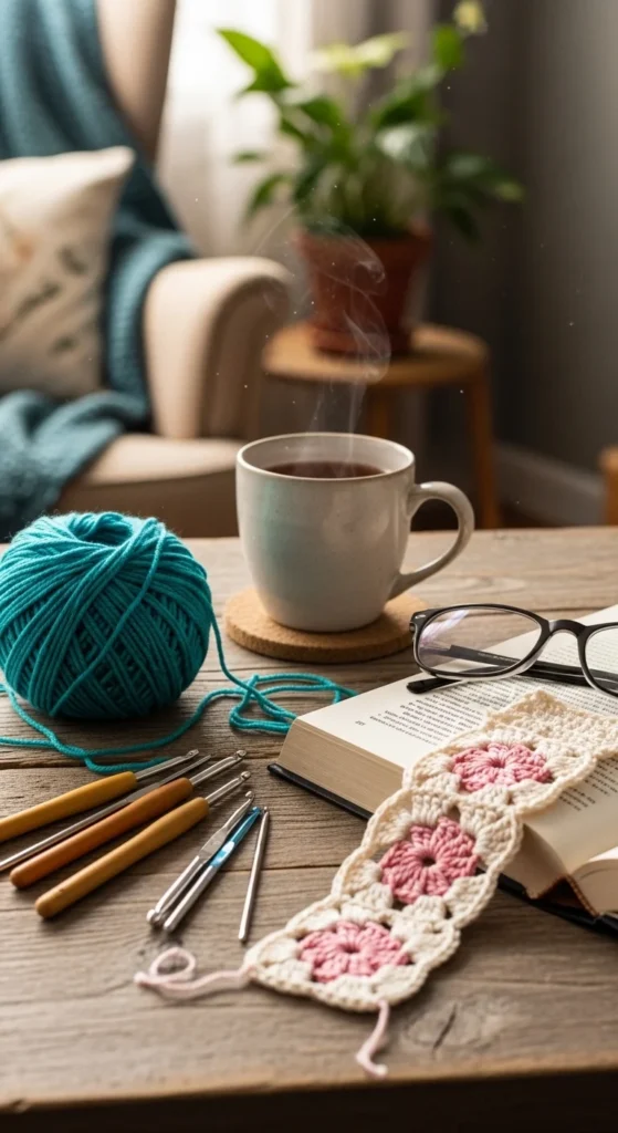 how to crochet a bookmark