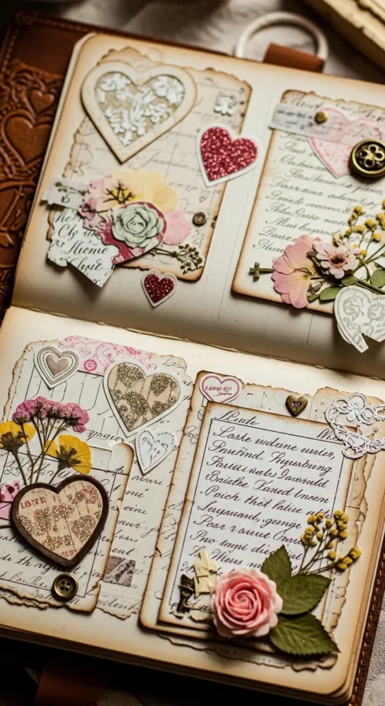 love scrapbook ideas