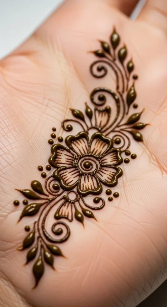 simple henna patterns