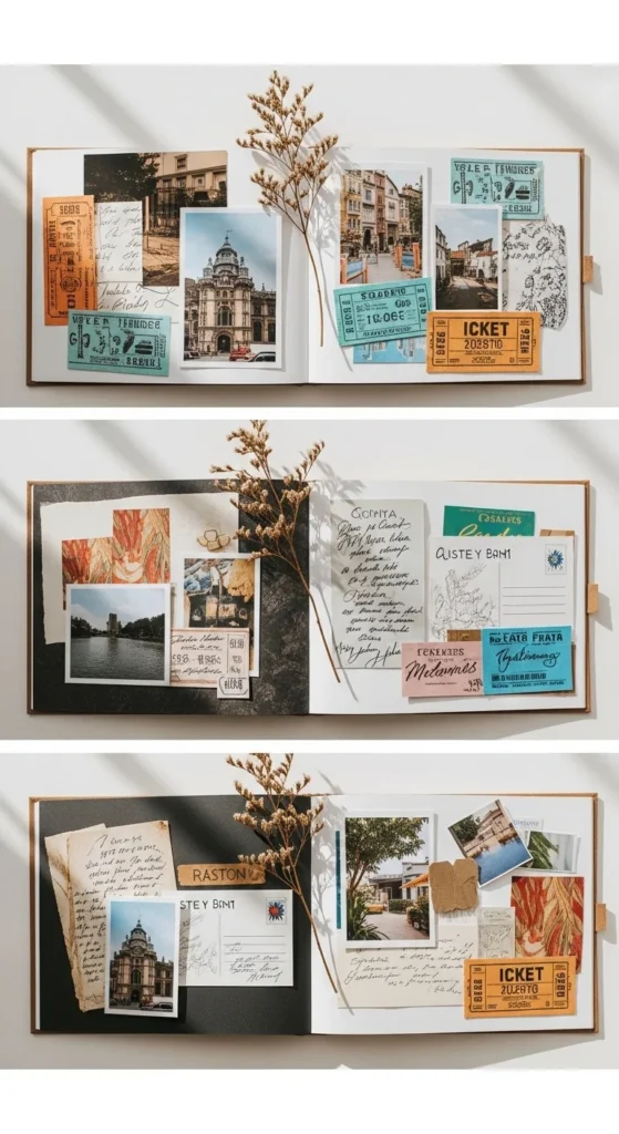 travel scrapbook ideas