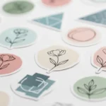 22 Minimal Aesthetic Stickers That Keep Your Style Clean and Chic