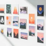 25 Aesthetic Art Stickers That Turn Surfaces into Mini Galleries