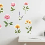 27 Floral Aesthetic Stickers That Make Your Decor Bloom