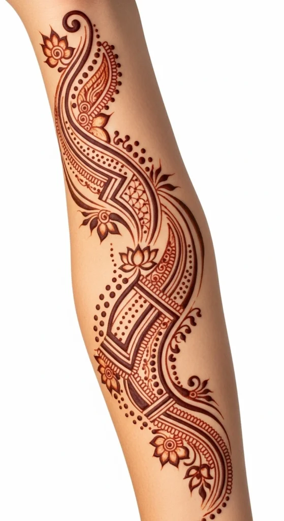 Abstract Lines and Dots