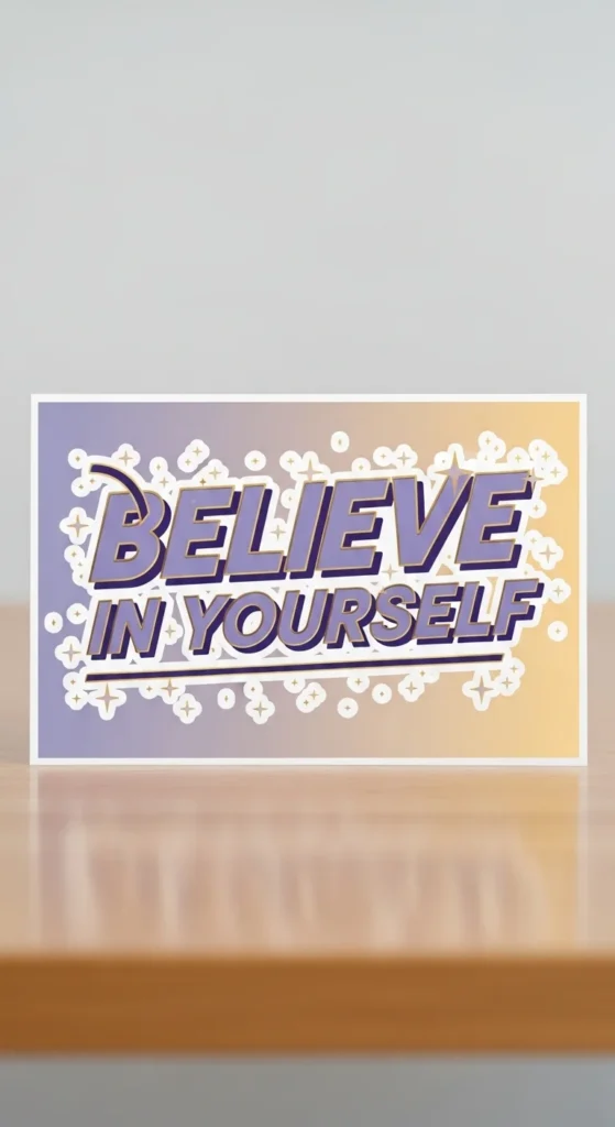 Believe in Yourself