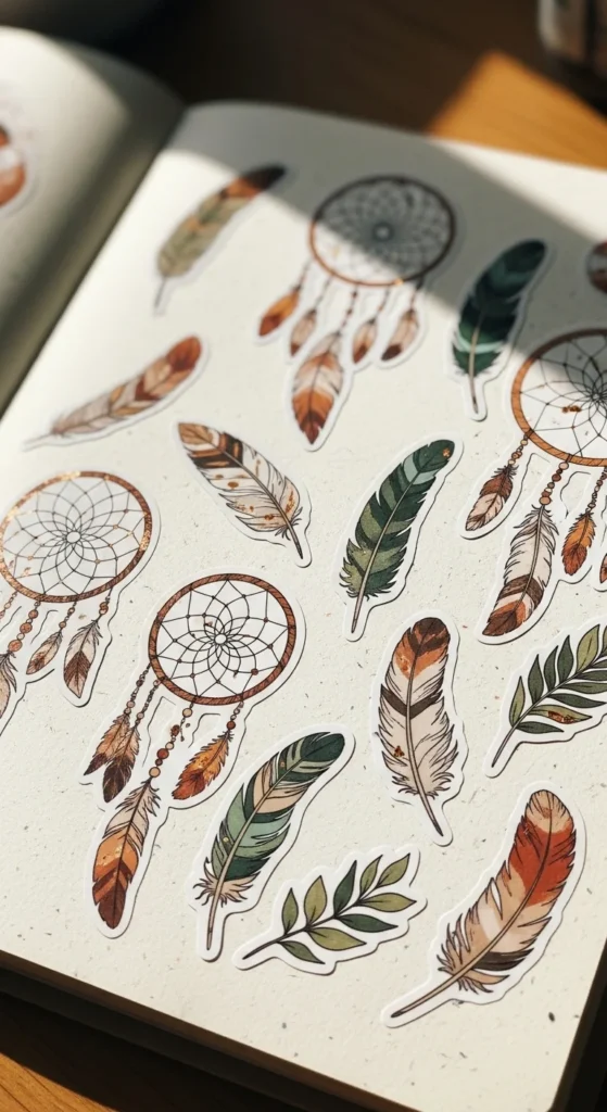 Boho Dreams Stickers