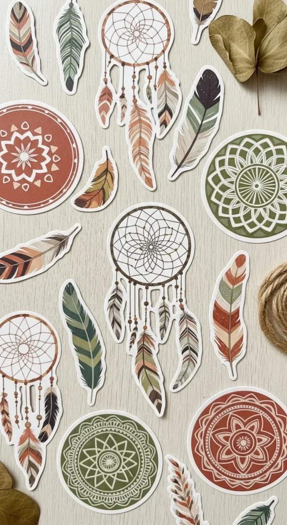 Boho Stickers