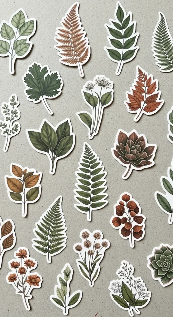 Botanical Stickers