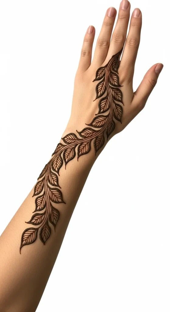 Cascading Leaves Design