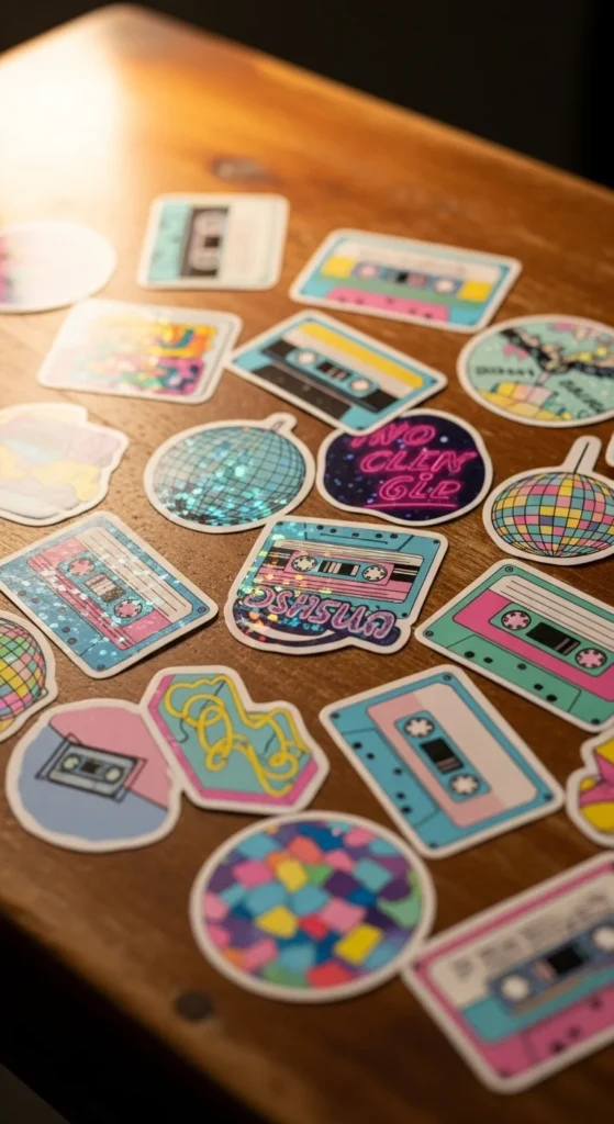  Cassette Tape Stickers