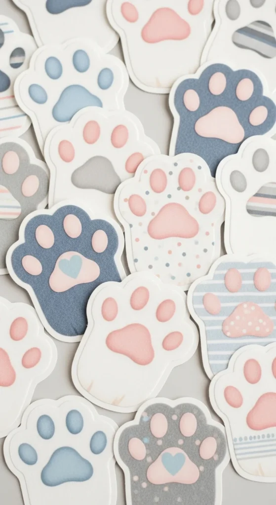 Cat Paw Stickers