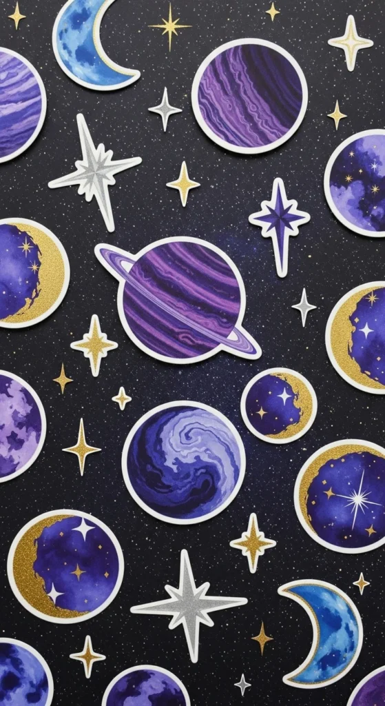 Cosmic Stickers