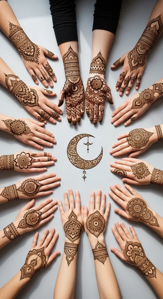 Crescent Moon Mandala